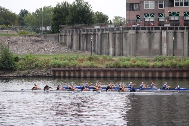CBC Women's Novice Team at 2021 Head of the Riverfront